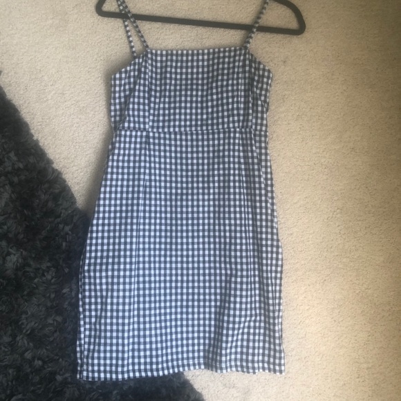 Cha Cha Gingham Mini Dress in Black Gingham - Picture 4 of 5